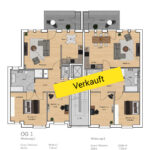 Kasernerstraße, 1. Obergeschoss, Wohnung 5 / 6